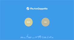 Desktop Screenshot of mastrogeppetto.jp
